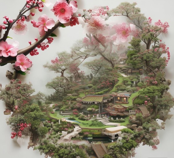 梅花之眼,梅园广告规划图的艺术启示 梅花之眼,梅园广告规划图的艺术启示